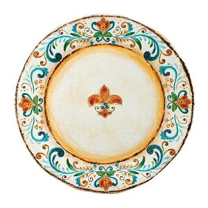upware tuscany 19 inch melamine round platter