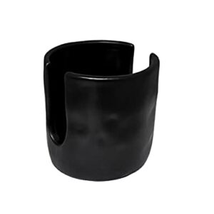 Mud Pie Kitchen Dish Bistro Sponge Holder Caddy, Black