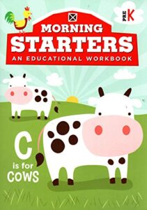 pre-k - morning starters educational workbooks - v10