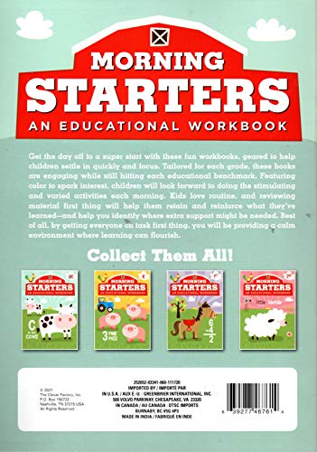 PRE-K - Morning Starters Educational Workbooks - v10