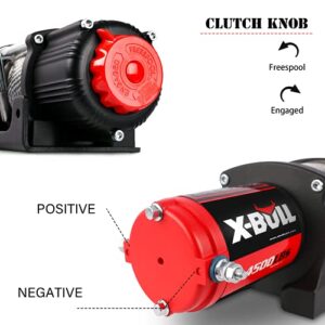 X-BULL 4500LBS Steel Wire Electric Winch