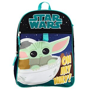 Bioworld Star Wars The Mandalorian Grogu Backpack and Lunch Bag Set