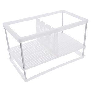 Aquarium Fish Breeder Box, Fish Isolation Box, Hatching Box, Juvenile Fish Spawning Incubator, Water Isolation Net Hatcher, Nylon Mesh Fish Fry Hatchery Breeder Box Separation Net（White L）