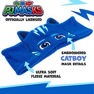 PJ Masks Catboy Kids Headphones by CozyPhones - Over The Ear Headband Headphones - Volume Limited with Thin Speakers & Soft Fleece Headband