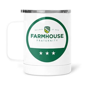 greeklife.store farmhouse stainless steel travel mug 13 oz (farmhouse 2)