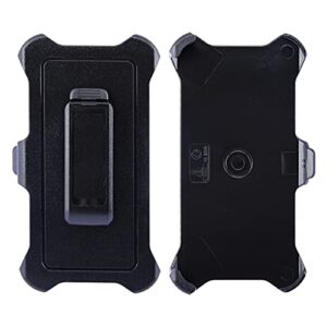 2 pack replacement belt clip holster compatible with otterbox defender series case for apple iphone 12/12 pro (6.1")