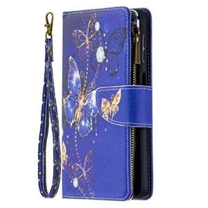 onv samsung galaxy a32 5g case - samsung galaxy a32 5g wallet case leather with card slot standfunction magnetic closure flip cover compatible with samsung galaxy a32 5g [butterflies]- butterfly i