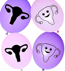 roflmart uterus balloons party decorations
