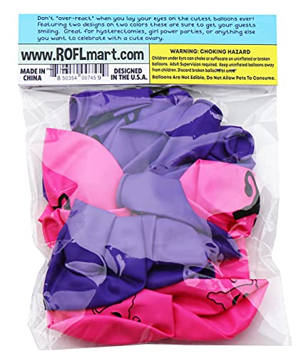 ROFLmart Uterus Balloons Party Decorations