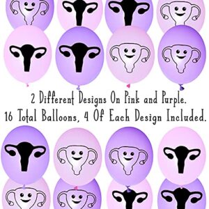 ROFLmart Uterus Balloons Party Decorations