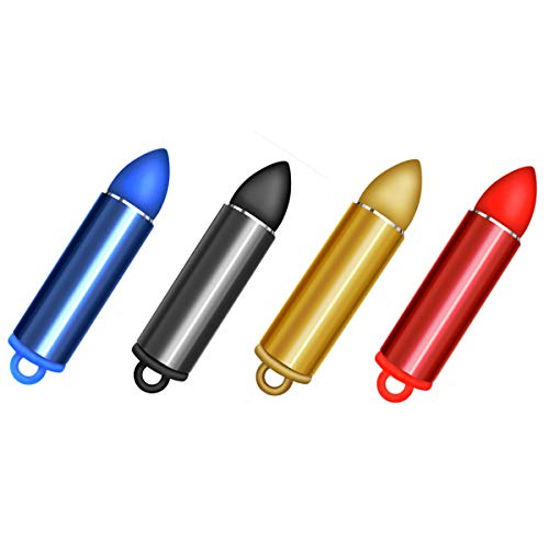 Aporia - Magnetic Charging Tips Storage Holder Bullet Shape Colorful | Compatible with Any Magnetic Charging Tips (Storage - Four Bullets)