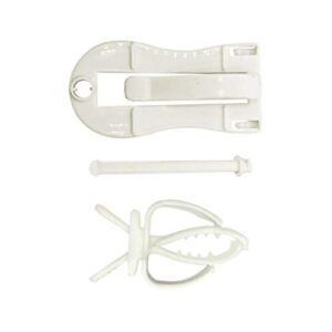 POPETPOP 2pcs Pet Treat Clips Plastic Cuttlebone Treat Holder Clamp Cuttlebone Holder