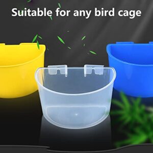 Pigeon Feeder Bird Feed Cup Cage Food Dish Cup for Bird Pigeon Parrot Rabbit Chicken Duck Poultry Water Feeder