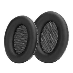 Goshyda Headphone Pad Ear Pad,for Edifier H840 H850,for Denon D1100,Headset Pad Cover,bass Performance,Leather Replacement Headphone Pad(Black)
