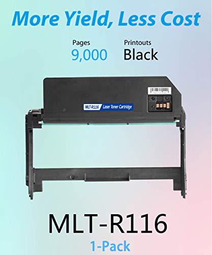 MM MUCH & MORE Compatible Drum Unit Replacement for Samsung MLT-R116 R116 to use with Xpress M2625 M2875FW M2625D M2825DW M2835DW M2875FD M2885FW Printer (1-Pack)