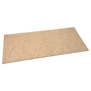 chanvrapet all purpose hemp pet mats, made of 100% naturally grown hemp, no chemicals added, reptile & chicken nesting pads, great for terrariums, small tanks, and cages