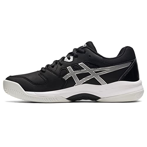 ASICS Women's Gel-Renma Pickleball Shoes, 8, Black/White