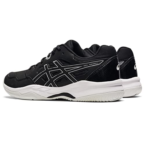 ASICS Women's Gel-Renma Pickleball Shoes, 8, Black/White