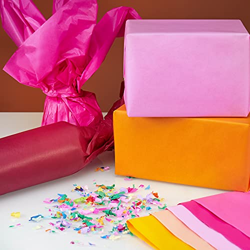 BULK PARADISE - 125 Sheets of 20" by 26" Tissue Paper Bulk in 30 Assorted Colors - Tissue Paper for Gift Bags Packaging Art Tissue Paper for Crafts Decorations & Wrapping