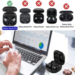 Wired Charging Case Compatible with Samsung Galaxy Buds Pro Only, Replacement Charger Case Dock Station for Galaxy Buds Pro Bluetooth Earbuds (Black)
