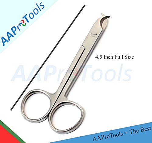 AAProTools Professional Cat Pet Nail Clippers Pet Nail Trimmer for Cats Dogs Rabbits and Small Animals Pretty Paws Cat Nails Scissors Stainless Steel Claw Trimmer Home Grooming