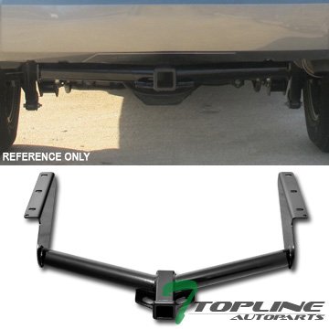 TLAPS 7422448596526 for 2008-2012 Jeep Liberty Class 3 III Black 2" Trailer Hitch Receiver