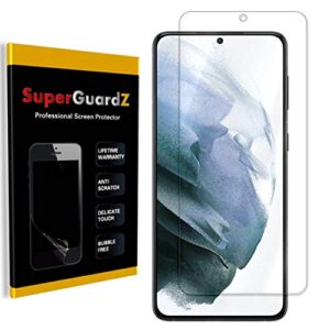 [2-pack] for samsung galaxy s21+ 5g / s21+ plus 5g screen protector anti blue light [eye protection], superguardz, anti-scratch, anti-bubble
