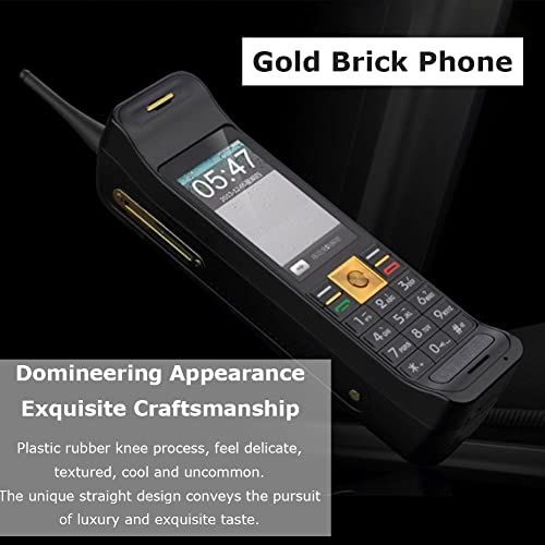 Business Mobile Phone, 2.2'' Retro Cellular Phone with Flashlight, Dual Card Dual Standby Cell Phones, Large Capacity Battery, Support Voice Playback(Black)