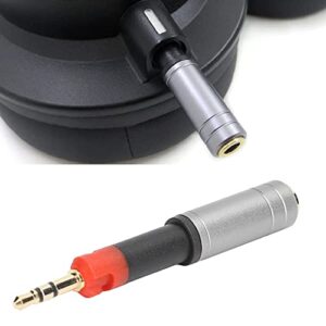 2.5mm Male to 3.5mm Female Audio Adapter Earphone Converter , 2.5mm to 3.5mm Headphone Adapter, for Technica ATH M40X ATH M50X, for Sennheiser HD518 HD558, etc