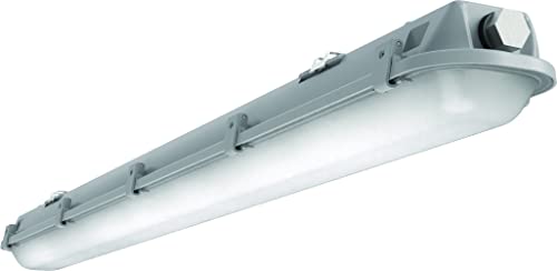 Lithonia Ligthing CSVT L96 10000LM MVOLT 40K 80CRI Contractor Select Vapor Tight MVOLT LED Strip Light, 10300 Lumens, 4000K, 8-Foot, Matte White