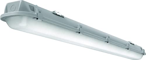 Lithonia Ligthing CSVT L96 10000LM MVOLT 40K 80CRI Contractor Select Vapor Tight MVOLT LED Strip Light, 10300 Lumens, 4000K, 8-Foot, Matte White