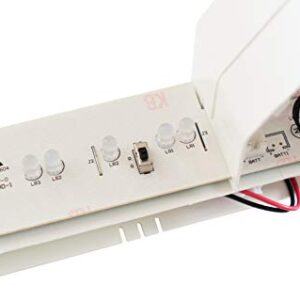 Lithonia Lighting ECRG Basics Emergency Light/Exit Combo with Remote Capacity, Square