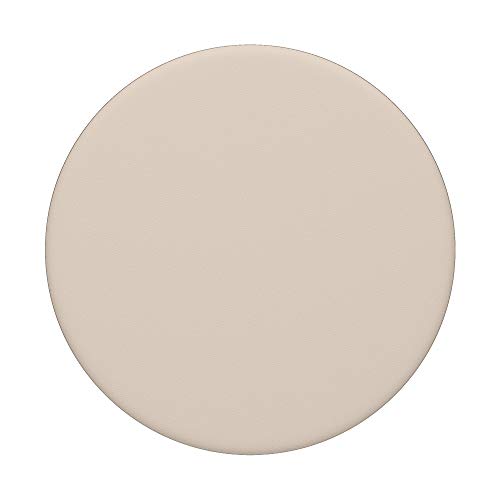 Brown Light Beige Earthy Pastel Color Simple Minimal PopSockets Swappable PopGrip