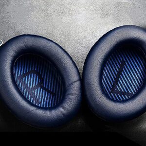 Esen QuietComfort 35 II Replacement Earpads, Soft&Comfortable QC35, Great Sound Quality Ear Cushion Replacement Parts Compatible with Bose QC35 IIQC35QC25QC15QC2 Headphones (Blue)