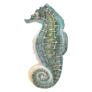 upware sealife seahorse 19 inch melamine platter