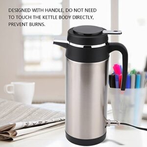 Car Kettle Boiler 450ml Car Heating Travel Cup Stainless Steel Mug Car Coffee Cup Warmer with DC 12V Charger for Car