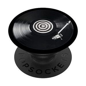 vintage phonograph vinyl record music mobile holder old disc popsockets swappable popgrip