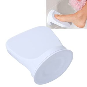 Professional Shower Foot Rest, Exquisite Workmanship Shower Foot Pedal, Elderly Bathroom Foot Pedal Step with Suction Cup for Bathroom, Toilet, Etc