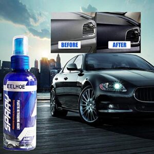 n.d black car scratch remover, interior car cleaner dashboard plastic restorer, ultimate scratch and swirl remover for black and dark paints