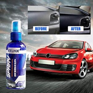 N.D Black Car Scratch Remover, Interior Car Cleaner Dashboard Plastic Restorer, Ultimate Scratch and Swirl Remover for Black and Dark Paints