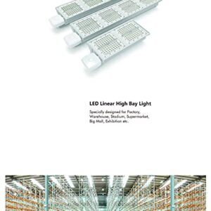 200W Linear High Bay LED Light with PIR Sensor