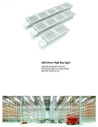 200W Linear High Bay LED Light with PIR Sensor