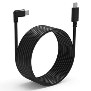 stalink usb-c male to male oculus link cable. support high speed data transfer fast charging cord compatible for oculus quest 2 vr headset and gaming pc laptop accessories. (9.8 feet / 3m)