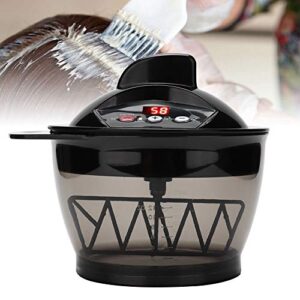 RBSD Electric Mixer, Electric Blender, with Scales Mixing Bowl, US Plug Automatic Dye Cream Blender for Hair Salon Home