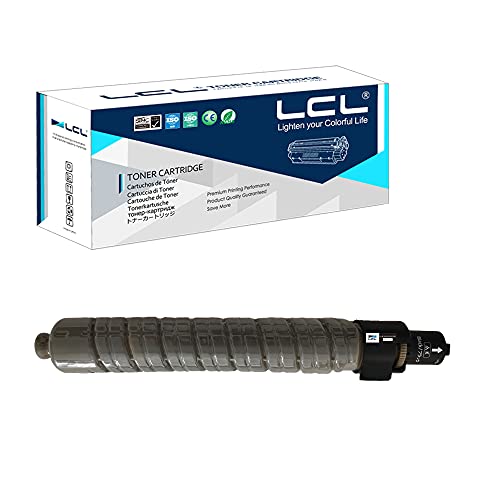 LCL Compatible Toner Cartridge Replacement for Ricoh 841452 841582 MP C4501 C5501 C9145 C9155 LD645C LD655C High Yield Aficio MP C4501 C5501 Gestetner C9145 C9155 Lanier LD 645C LD 655C (1-Pack Black)