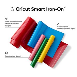 Cricut Smart Iron On (13in x 3ft, Grass) for Explore 3 and Maker 3 - Matless cutting for long cuts up to 12ft