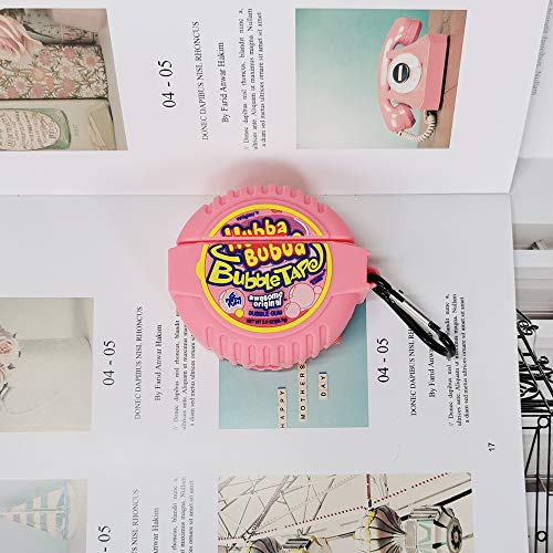 Compatible with AirPods Pro Case Bubba Candy, Kids Teens Girls Boys Women Protective Silicone Skin for Candy Airpods Case, Funny Kawaii Cartoon 3D Cute Bubba Candy Cover for AirPods Pro （Bubba Candy）