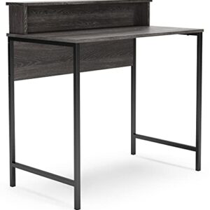 Signature Design by Ashley Freedan Home Office Desk, 36"W x 20"D x 36"H, Dark Gray