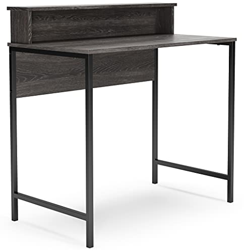 Signature Design by Ashley Freedan Home Office Desk, 36"W x 20"D x 36"H, Dark Gray