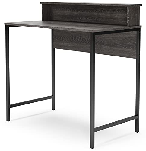 Signature Design by Ashley Freedan Home Office Desk, 36"W x 20"D x 36"H, Dark Gray